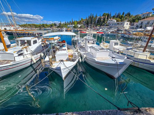 View of Spetses Marina