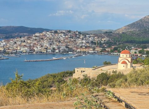 View over Ermioni Harbour