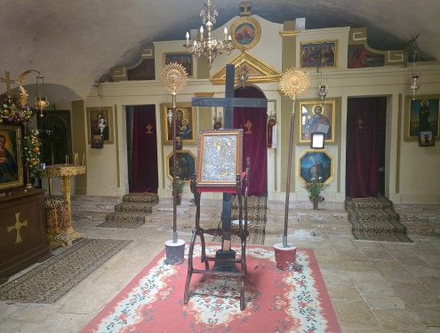 Interior of the Church of Agia Mavra