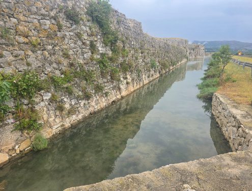 The Moat around the Fort of Agia Mavra, Lefkada