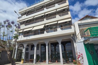 View of the Avra Hotel, Preveza