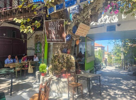 To Stavri - The Cross, Agiasos, Lesvos
